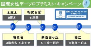 2018年小田急線沿線5駅での展開の様子。2019年は参加クラブも増える予定。ＪＲ両毛線、中央線でも展開します。